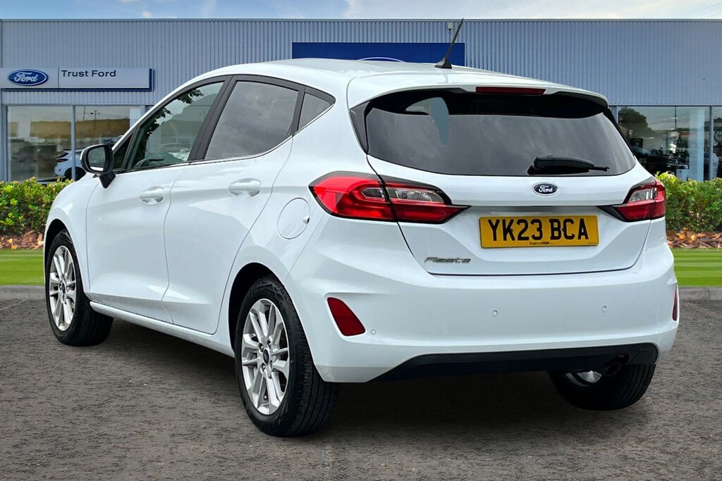 Ford Fiesta 1.0 Ecoboost Titanium YK23BCA White #2