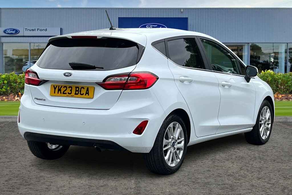 Ford Fiesta 1.0 Ecoboost Titanium YK23BCA White #4