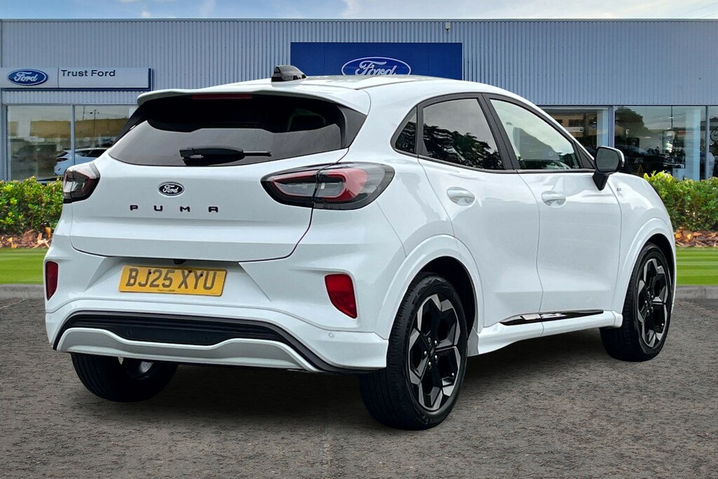 Ford Puma 1.0 Ecoboost Hybrid Mhev St-line X White #4