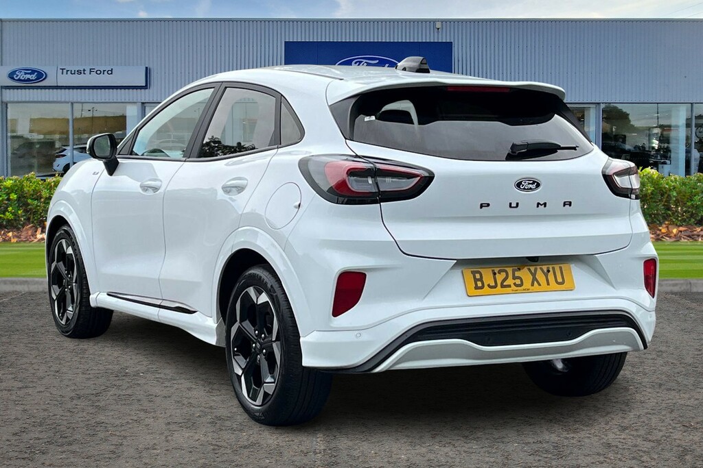 Ford Puma 1.0 Ecoboost Hybrid Mhev St-line X White #2