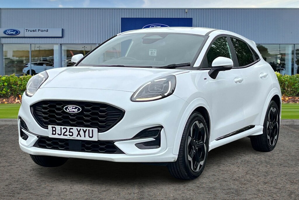 Ford Puma 1.0 Ecoboost Hybrid Mhev St-line X White #5