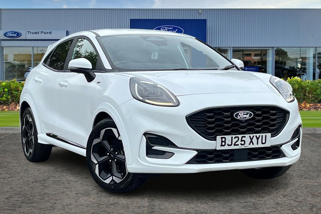 Ford Puma 1.0 Ecoboost Hybrid Mhev St-line X White