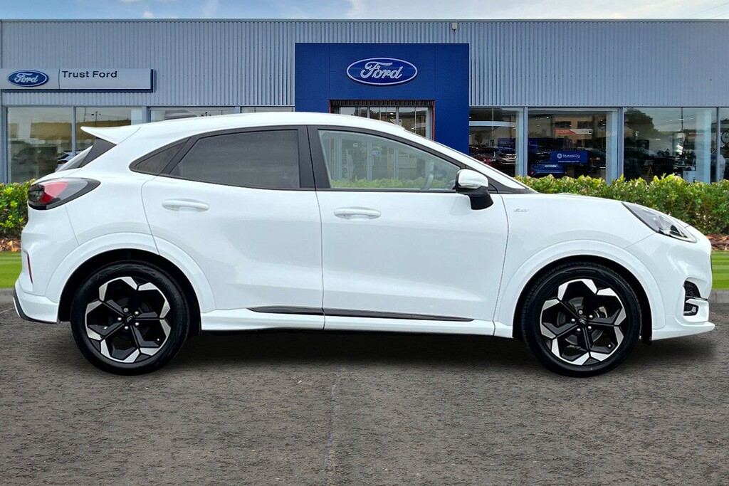 Ford Puma 1.0 Ecoboost Hybrid Mhev St-line X White #3