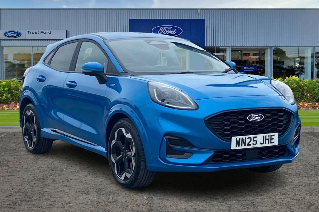 Ford Puma 1.0 Ecoboost Hybrid Mhev 155 St-line X Dct Blue
