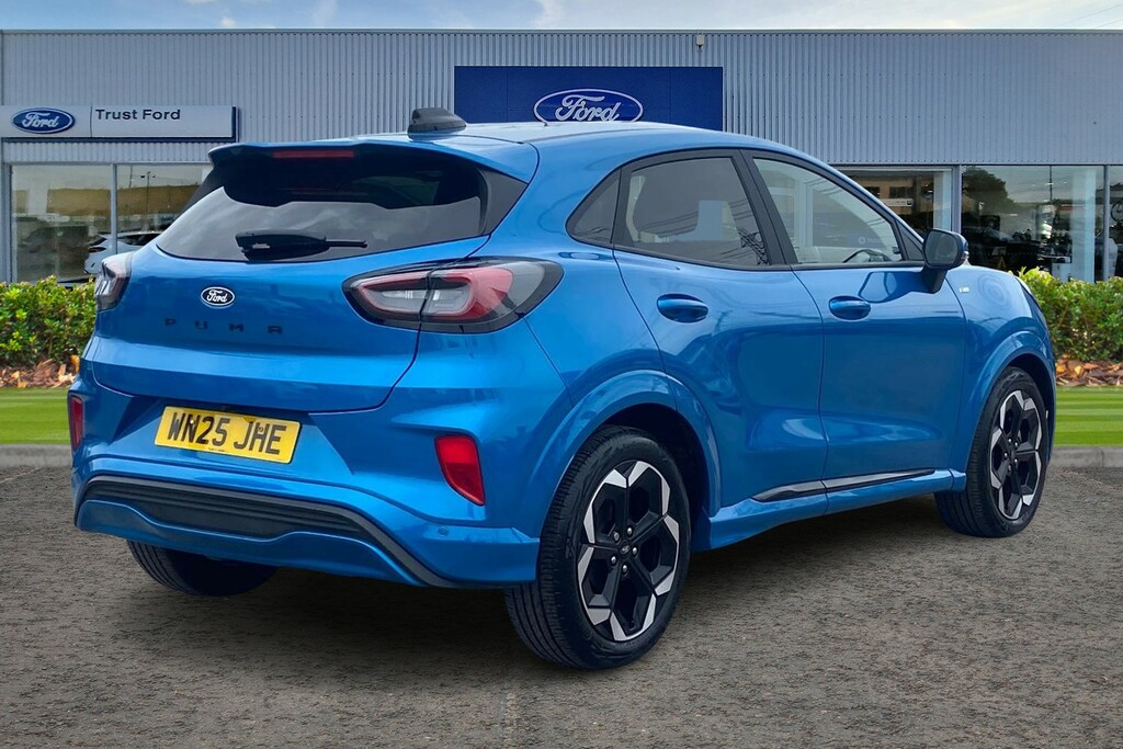 Ford Puma 1.0 Ecoboost Hybrid Mhev 155 St-line X Dct Blue #4