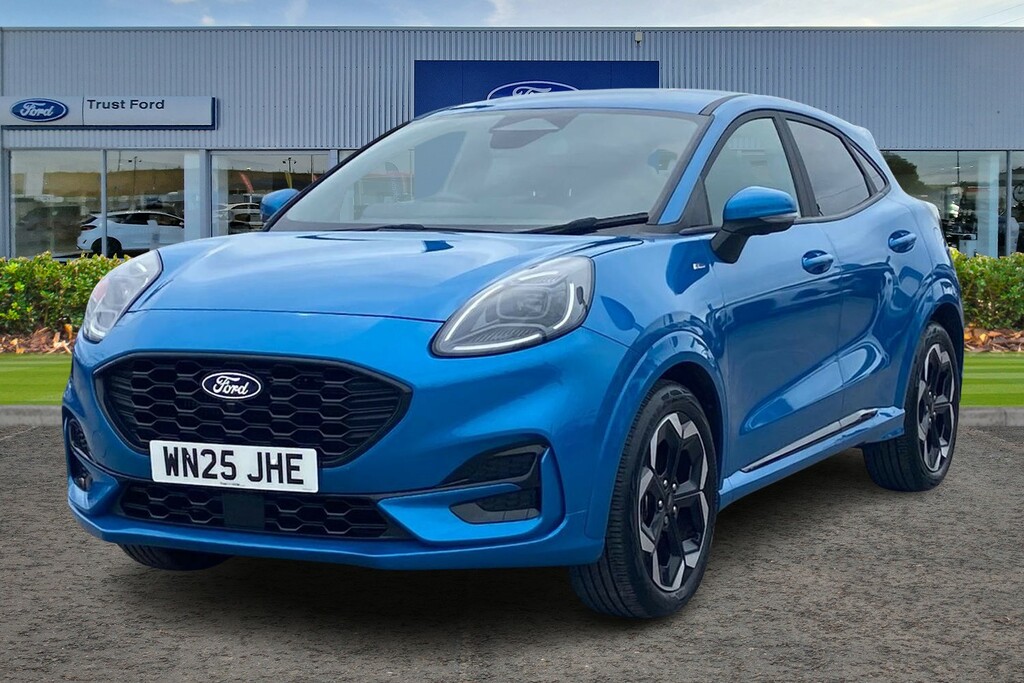 Ford Puma 1.0 Ecoboost Hybrid Mhev 155 St-line X Dct Blue #5