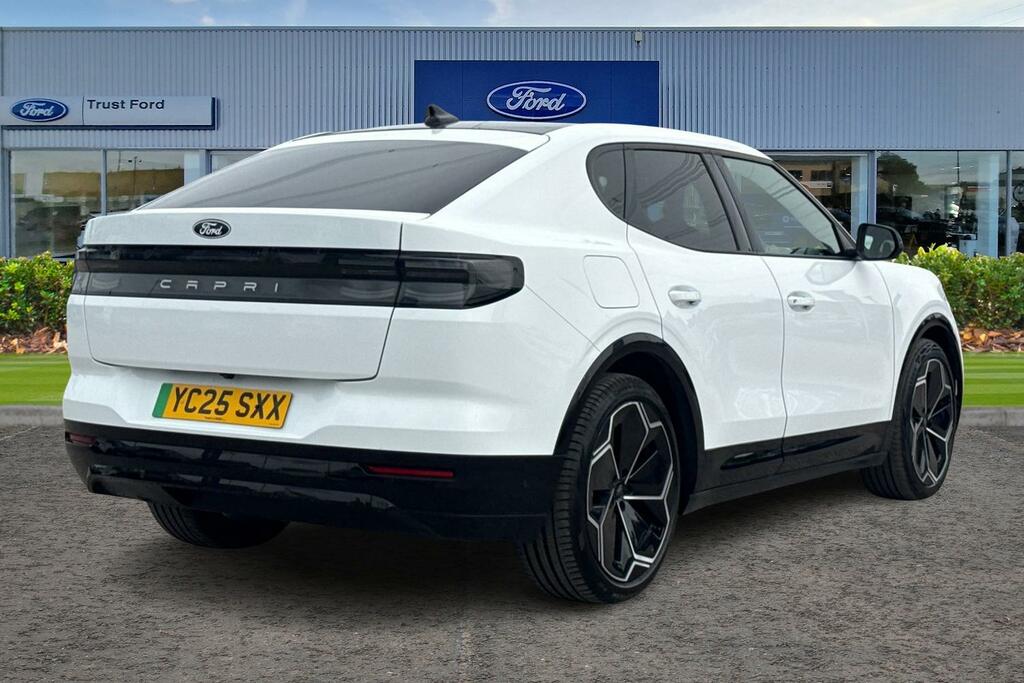 Ford Capri Extended Range 79Kwh Premium Suv YC25SXX White #4