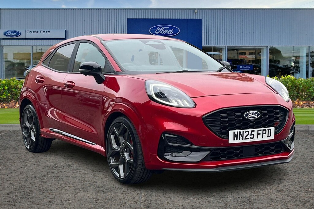 Ford Puma 1.0 Ecoboost Hybrid Mhev St Dct Red