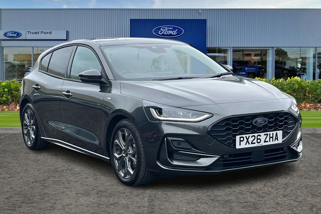 Ford Focus 1.0 St-line X Hybrid Euro 6 Ss Black #1