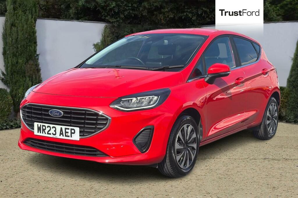 Ford Fiesta 1.0 Ecoboost Titanium Led Lights Apple Carplay Red #5