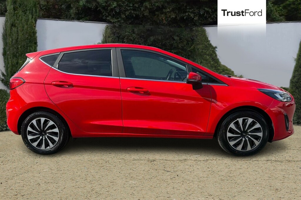 Ford Fiesta 1.0 Ecoboost Titanium Led Lights Apple Carplay Red #3