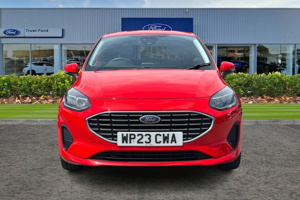 Ford Fiesta 1.0 Ecoboost Titanium With Rear Sensors Carpla Red #6