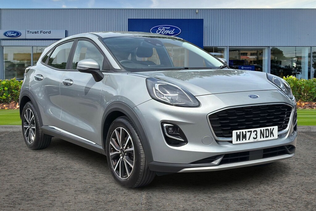 Ford Puma 1.0 Ecoboost Hybrid Mhev Titanium With Sat Nav Silver