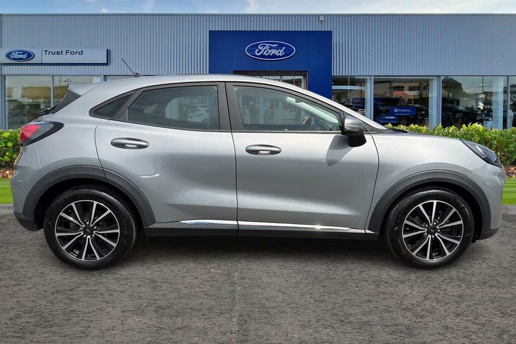 Ford Puma 1.0 Ecoboost Hybrid Mhev Titanium With Sat Nav Silver #3