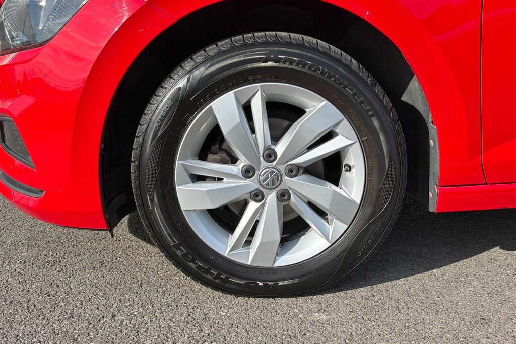 Volkswagen Polo 1.0 Tsi Se Euro 6 Ss Red #8