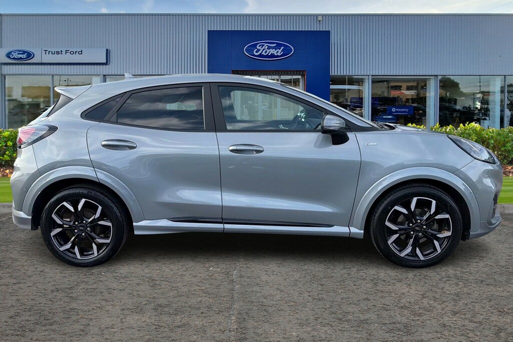 Ford Puma 1.0T Ecoboost Mhev St-line X Suv Hybrid Silver #3