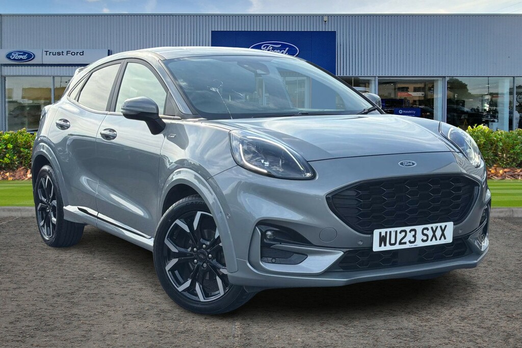 Ford Puma 1.0T Ecoboost Mhev St-line X Suv Hybrid Silver