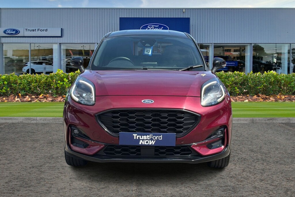 Ford Puma 1.0T Ecoboost Mhev Vivid Ruby Edition Suv Petr Red #6