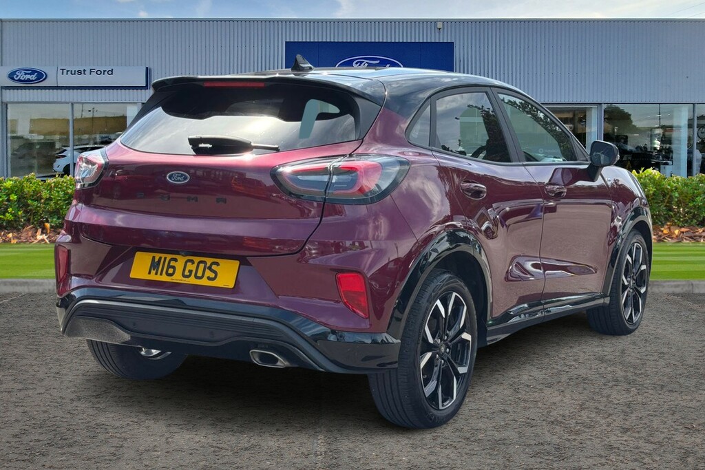 Ford Puma 1.0T Ecoboost Mhev Vivid Ruby Edition Suv Petr Red #4