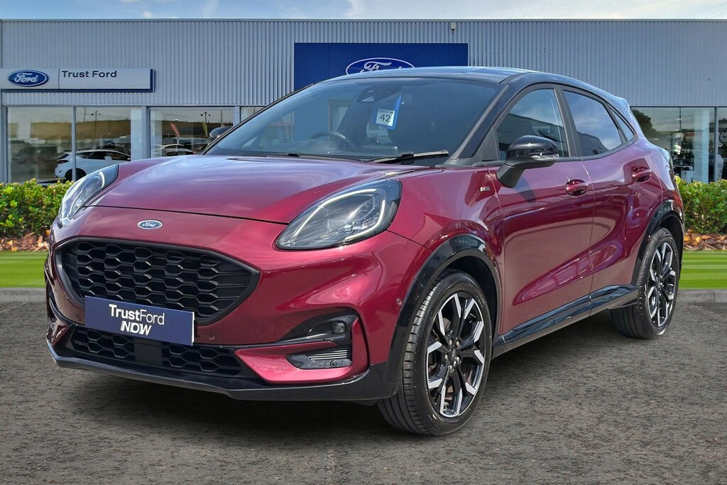 Ford Puma 1.0T Ecoboost Mhev Vivid Ruby Edition Suv Petr Red #5