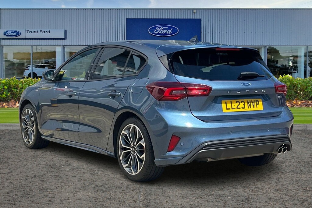 Ford Focus 1.0 Ecoboost Hybrid Mhev 155 St-line X Blue #2