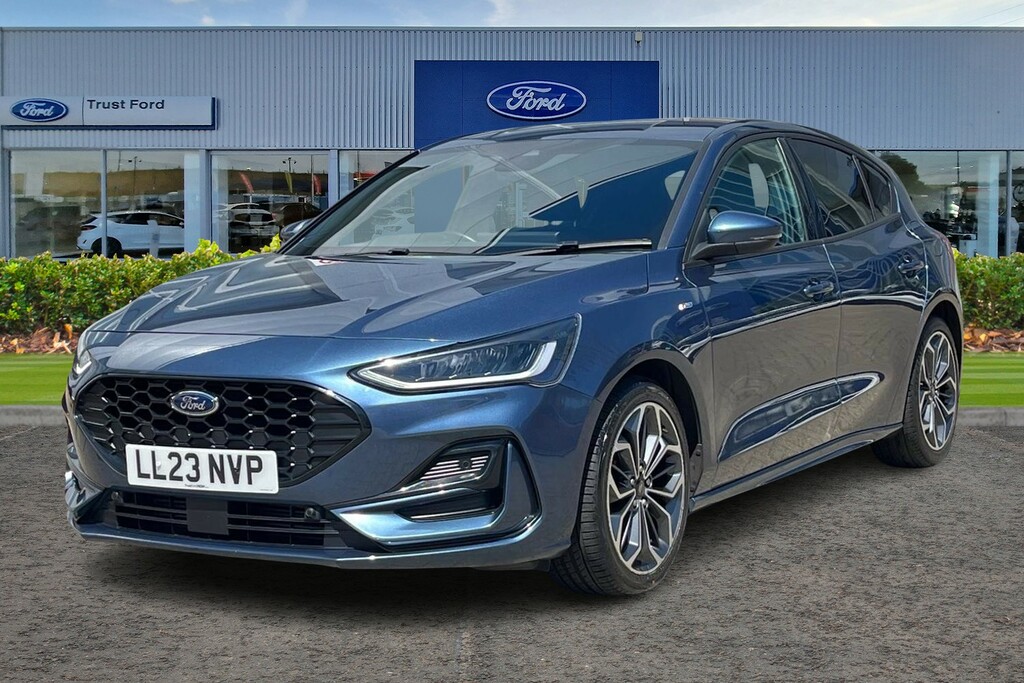 Ford Focus 1.0 Ecoboost Hybrid Mhev 155 St-line X Blue #5