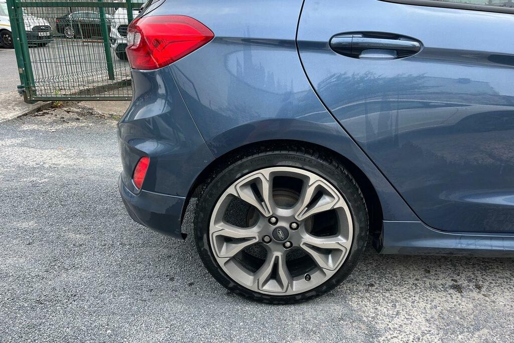 Ford Fiesta 1.0 Ecoboost Hybrid Mhev 125 St-line Edition Blue #8
