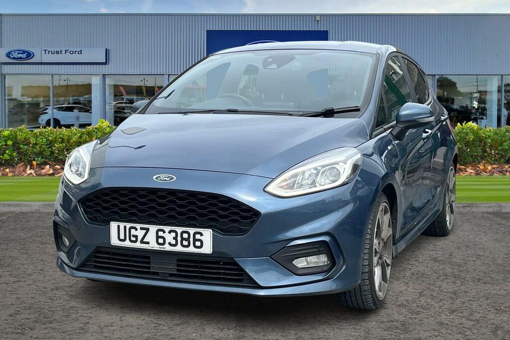 Ford Fiesta 1.0 Ecoboost Hybrid Mhev 125 St-line Edition Blue #5