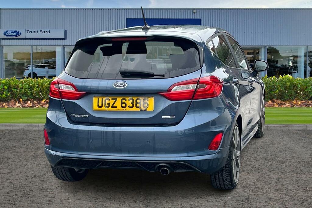 Ford Fiesta 1.0 Ecoboost Hybrid Mhev 125 St-line Edition Blue #4