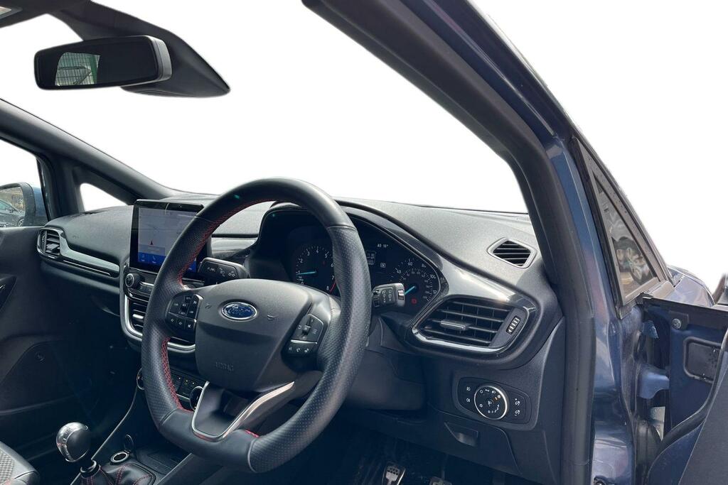 Ford Fiesta 1.0 Ecoboost Hybrid Mhev 125 St-line Edition Blue #9