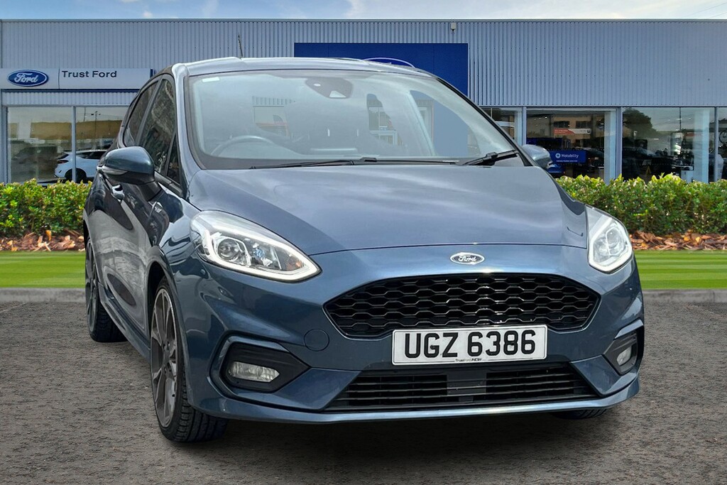 Ford Fiesta 1.0 Ecoboost Hybrid Mhev 125 St-line Edition Blue #1