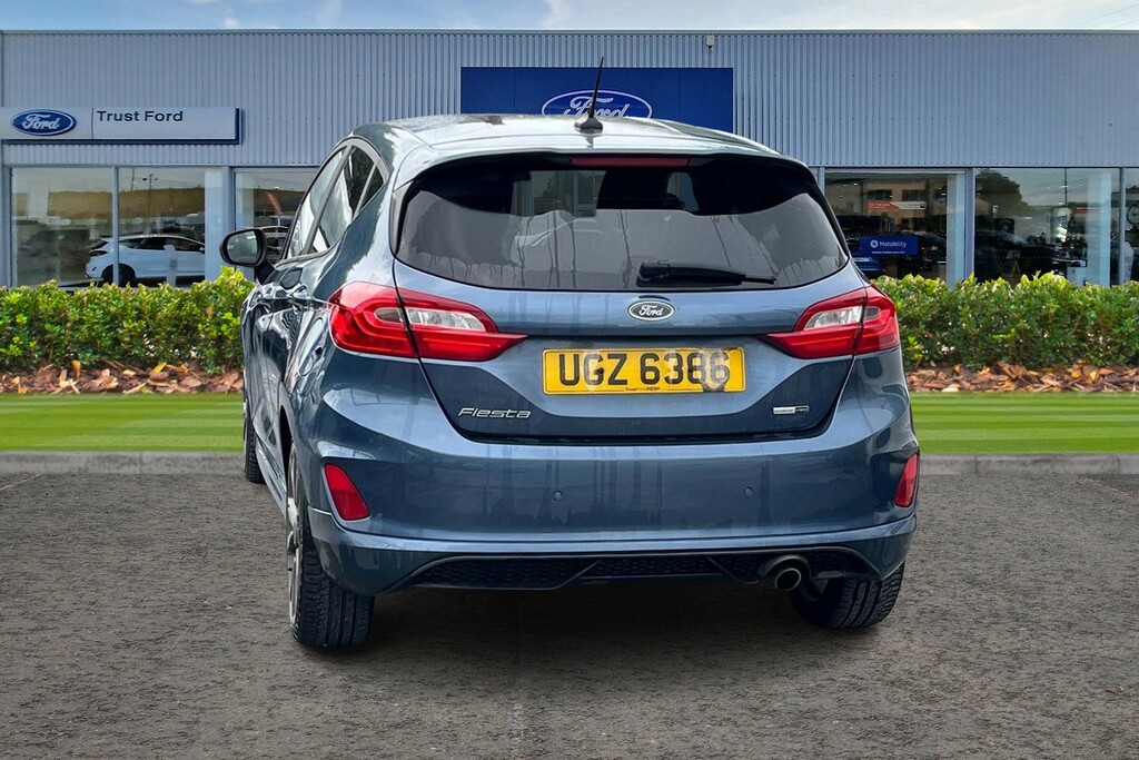 Ford Fiesta 1.0 Ecoboost Hybrid Mhev 125 St-line Edition Blue #2