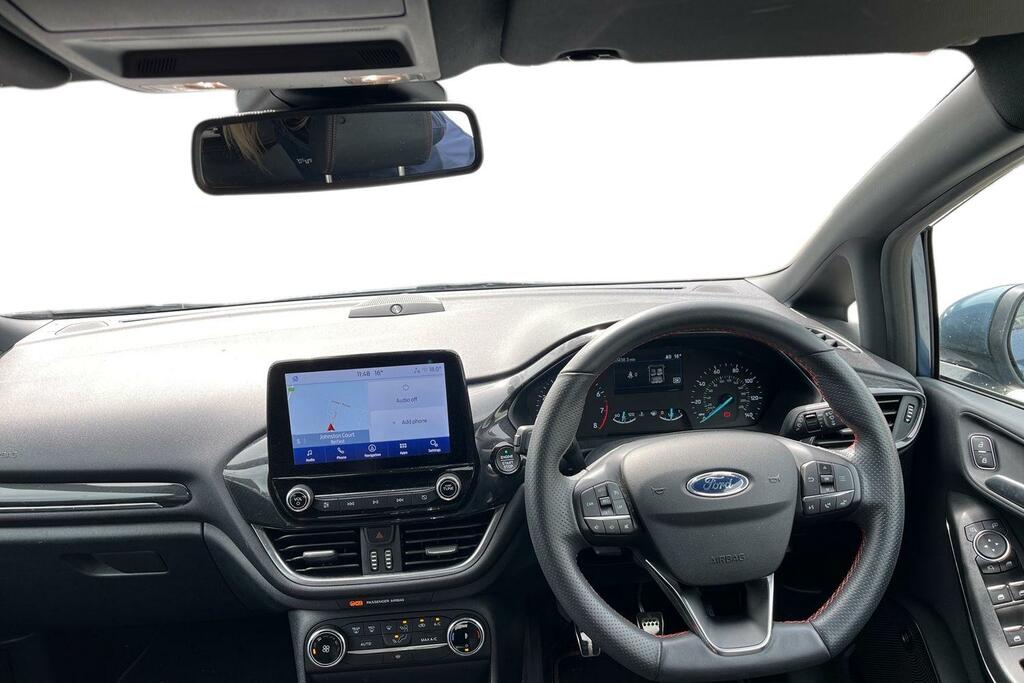 Ford Fiesta 1.0 Ecoboost Hybrid Mhev 125 St-line Edition Blue #11