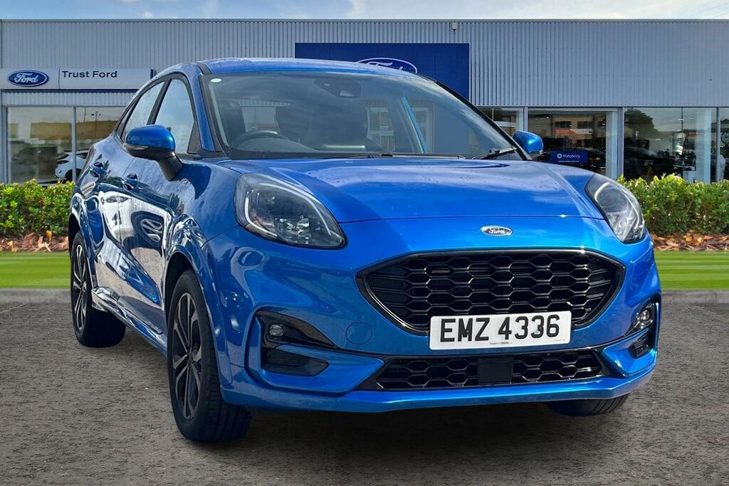 Ford Puma 1.0 Ecoboost Hybrid Mhev St-line Blue