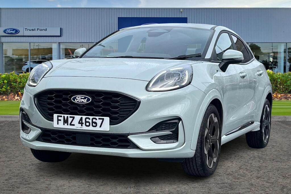 Ford Puma 1.0 Ecoboost Hybrid Mhev St-line X 5Dr- Parking Se Grey #5