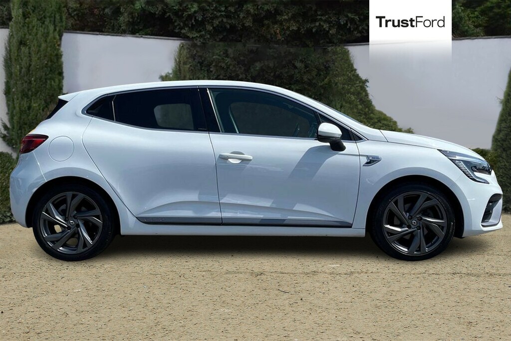 Renault Clio 1.6 E-tech Hybrid 140 Rs Line White #3