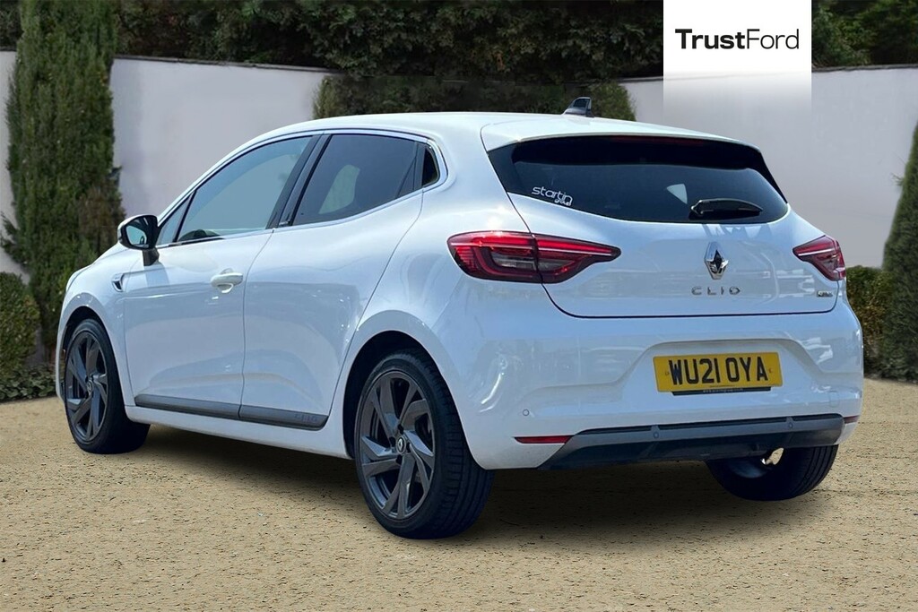 Renault Clio 1.6 E-tech Hybrid 140 Rs Line White #2