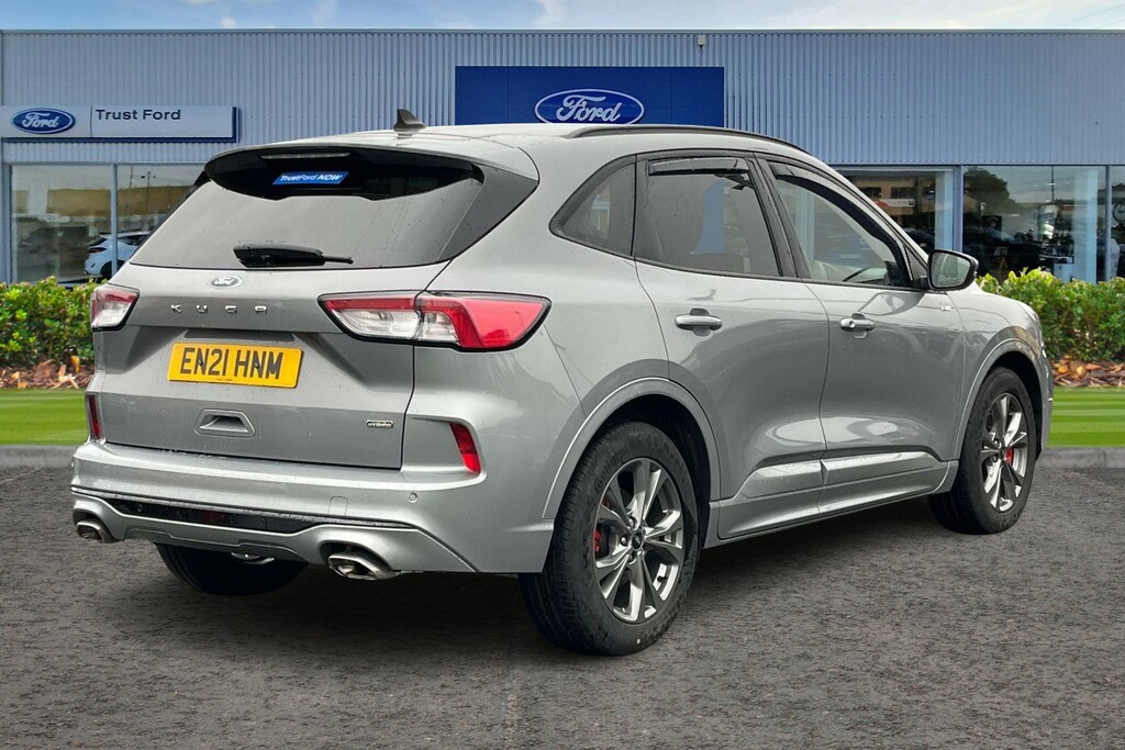 Ford Kuga 2.5 Ecoboost Duratec 14.4Kwh St-line Suv Petro Silver #4