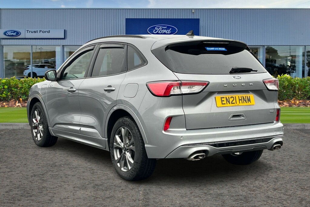 Ford Kuga 2.5 Ecoboost Duratec 14.4Kwh St-line Suv Petro Silver #2