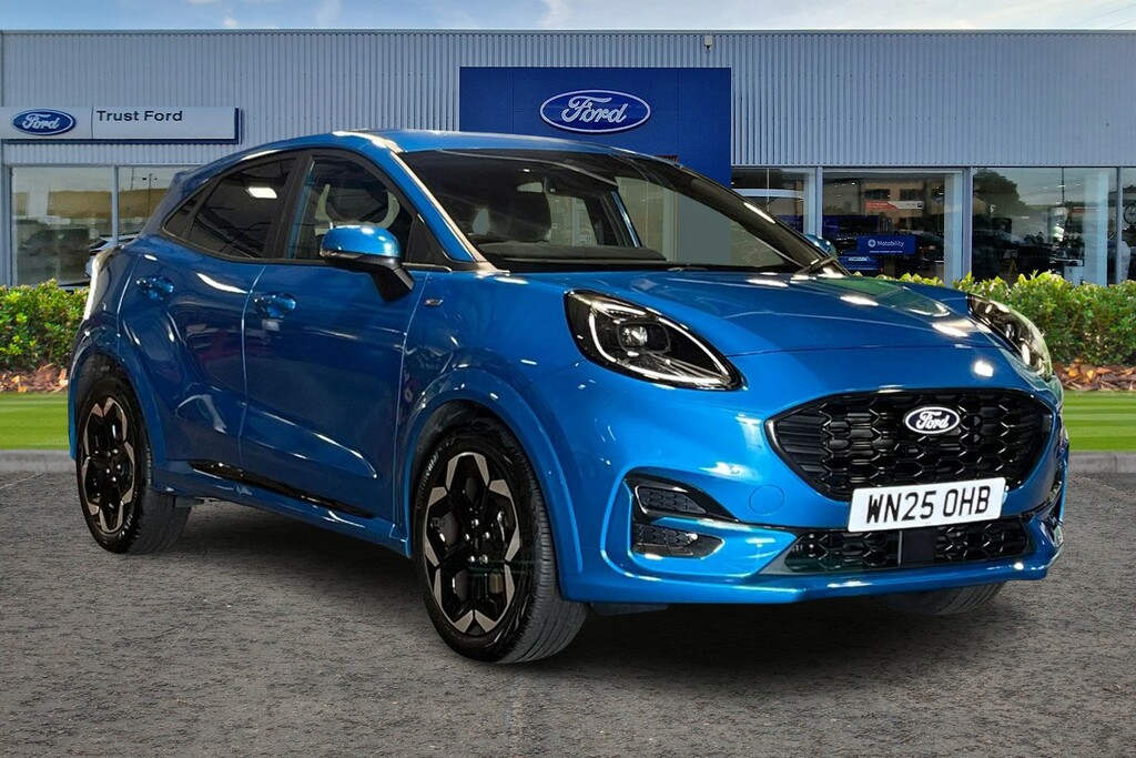 Ford Puma 1.0 Ecoboost Hybrid Mhev 155 St-line X Dct Blue