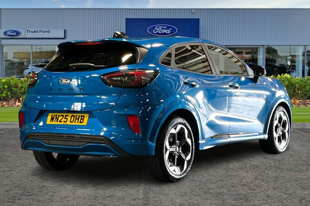 Ford Puma 1.0 Ecoboost Hybrid Mhev 155 St-line X Dct Blue #4