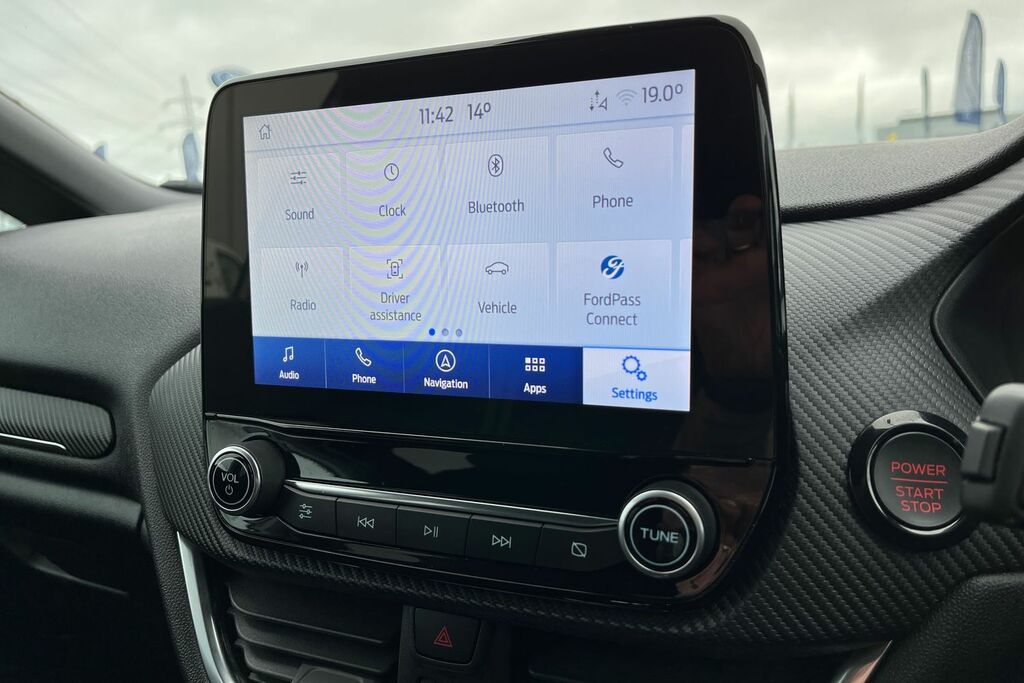 Ford Fiesta 1.0 Ecoboost Hybrid Mhev 125 St-line X White #29
