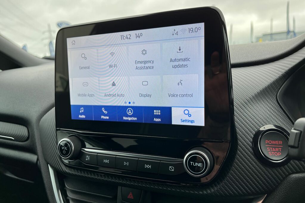Ford Fiesta 1.0 Ecoboost Hybrid Mhev 125 St-line X White #30