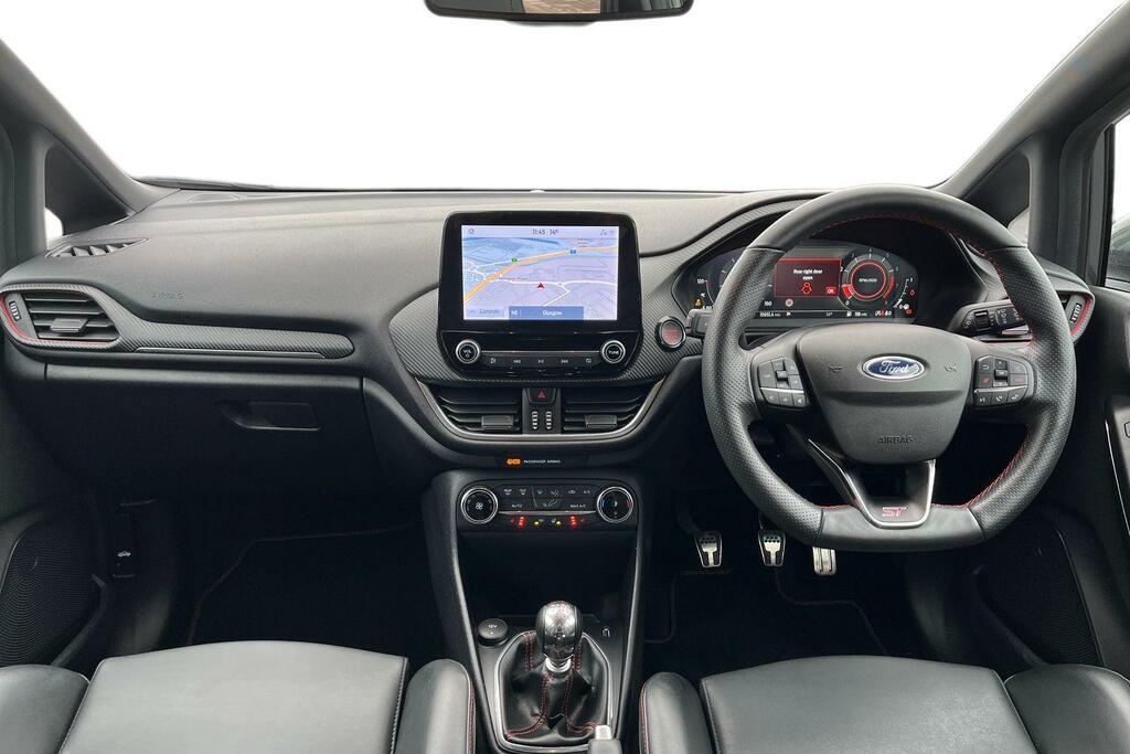 Ford Fiesta 1.0 Ecoboost Hybrid Mhev 125 St-line X White #10