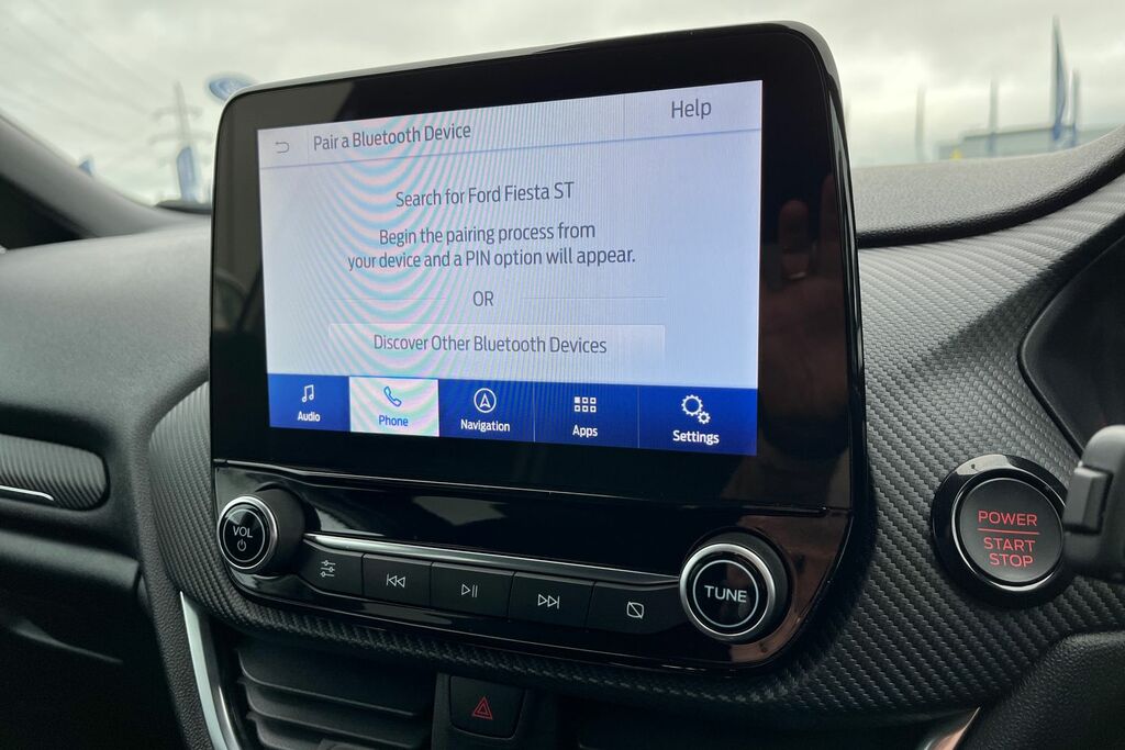 Ford Fiesta 1.0 Ecoboost Hybrid Mhev 125 St-line X White #28