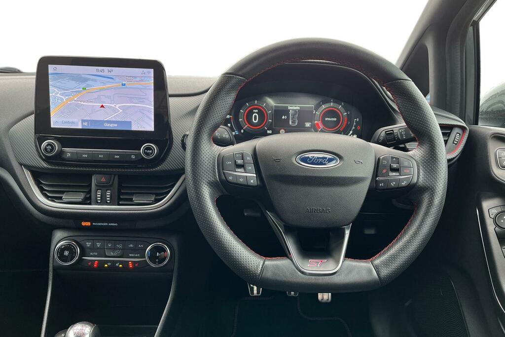Ford Fiesta 1.0 Ecoboost Hybrid Mhev 125 St-line X White #11