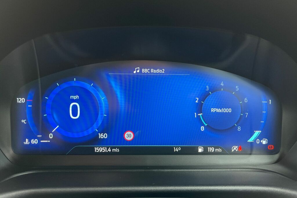 Ford Fiesta 1.0 Ecoboost Hybrid Mhev 125 St-line X White #13