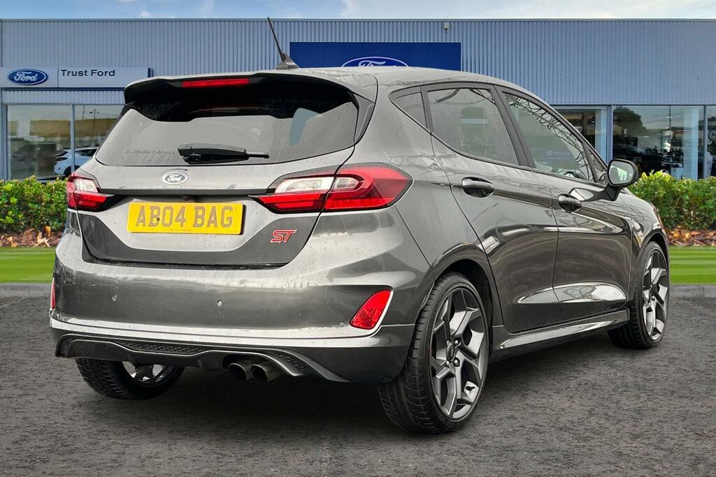 Ford Fiesta 1.0 Ecoboost Hybrid Mhev 125 St-line X White #4