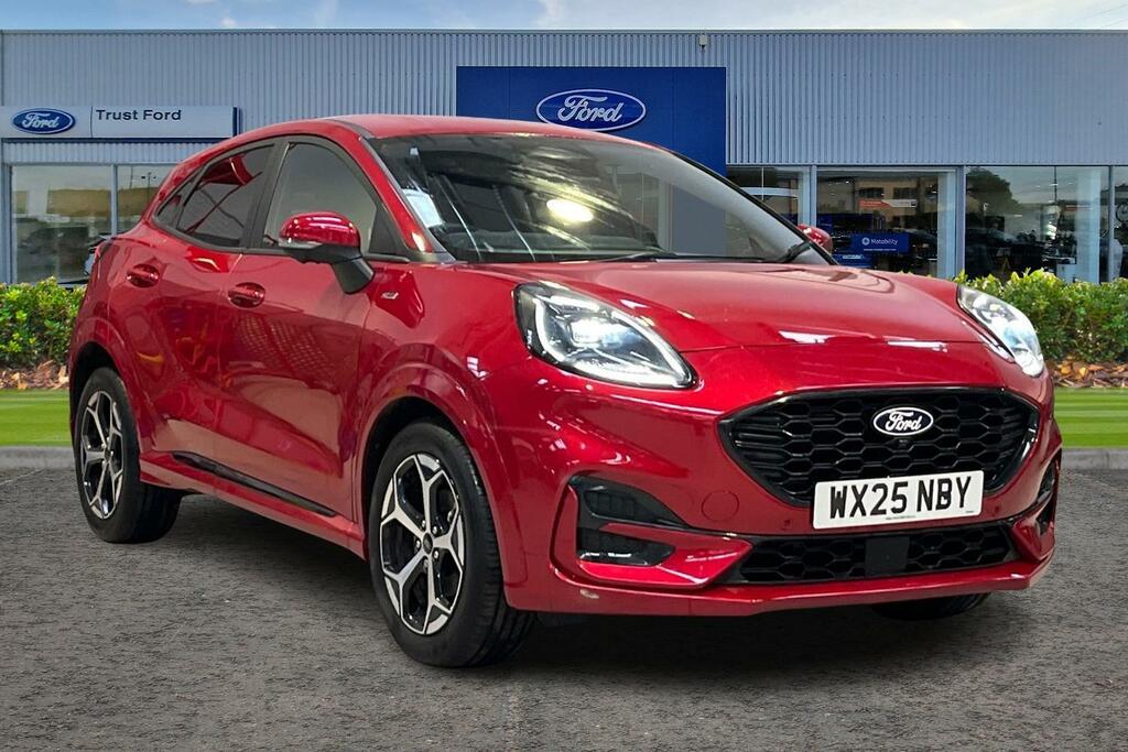 Ford Puma 1.0 Ecoboost Hybrid Mhev St-line Red
