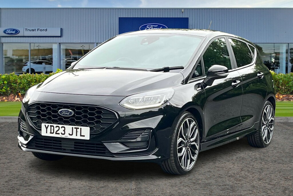 Ford Fiesta 1.0 Ecoboost St-line X YD23JTL Black #5